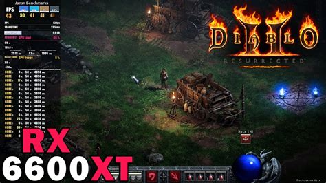 Diablo 2 Resurrected Rx 6600 Xt Ryzen 7 5800x 4k 1440p 1080p Ultra Graphics Youtube