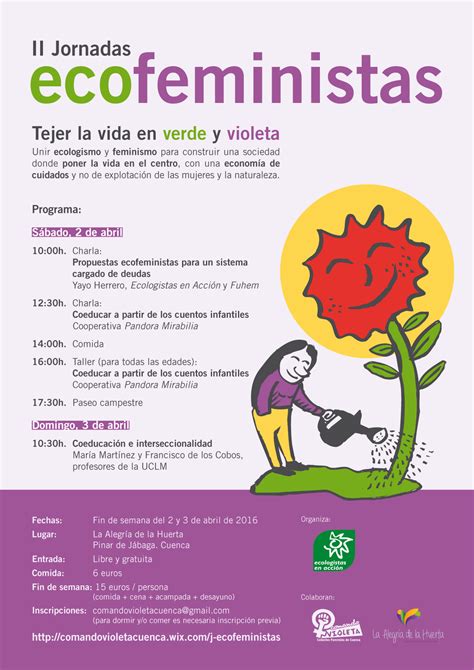 Cuenca II Jornadas ecofeministas Ecologistas en Acción