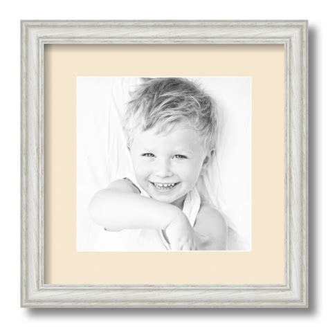 Arttoframes 13x13 Matted Picture Frame With 9x9 Single Mat Photo