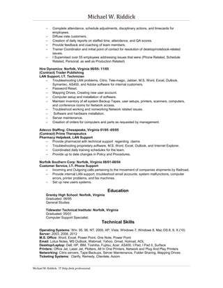 MR Resume PDF