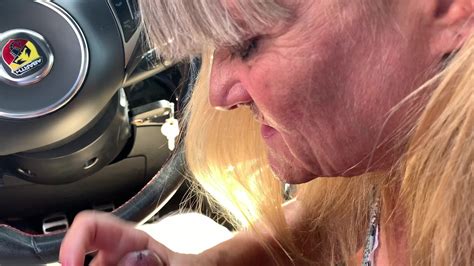 My New Nasty Granny Sucking My Fat Cock In My Car Porn Xhamster