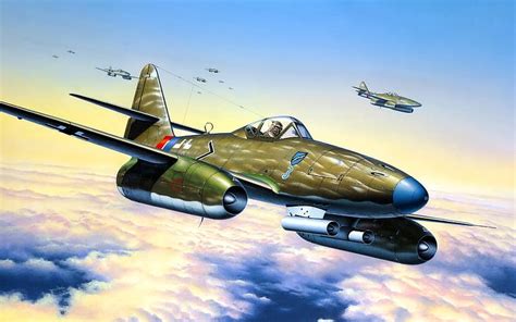 Military Messerschmitt Me 262 Military Aircraft Hd Wallpaper Peakpx