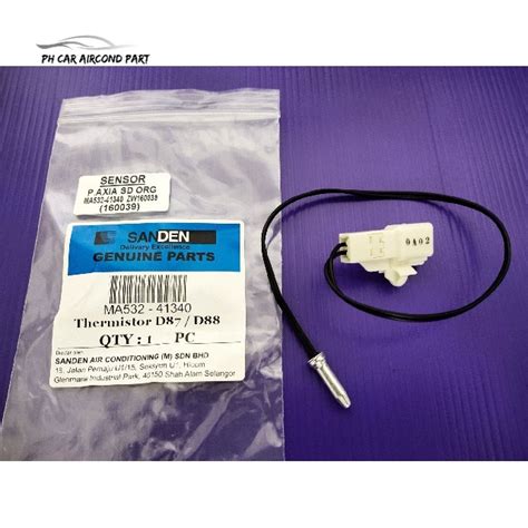 SANDEN THERMISTOR PERODUA AXIA PREVE IRIZ EXORA SD ORG SENSOR