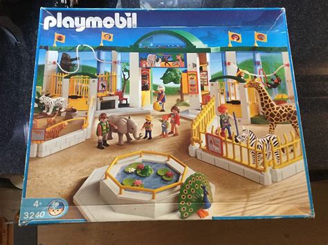 Playmobil Zoo Tierpark 3240 Vollständig Orginalverpackt Im Kanton