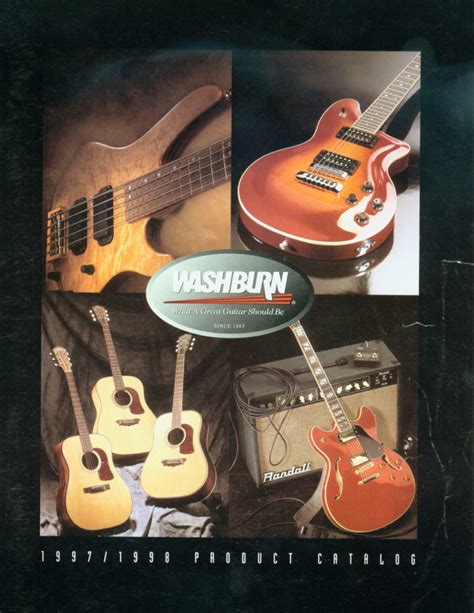 Washburn Catalogs Guitar Compare Guitar Catalogs Washburn Guitars