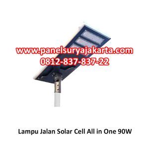 Lampu Jalan All In One 90W Distributor Toko Agen Jual Panel Tenaga