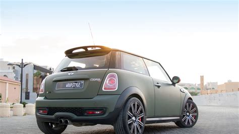 Mini Cooper S Green Matt Wrap Wrapstyle