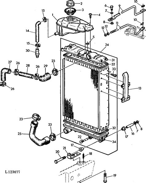 L62354 John Deere Radiator Hose Avsparts