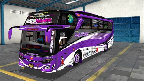 PO ADI PUTRO RATU MAHER JETBUS SJM TRANS HINO NEW SUPER DECK 3