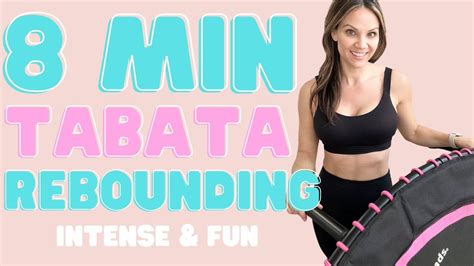 Min Tabata Rebounding Intense Mini Trampoline Workout Fat Burning