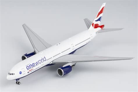 British Airways Boeing 777 200ER G YMMR Oneworld NG Models 72027 Scale