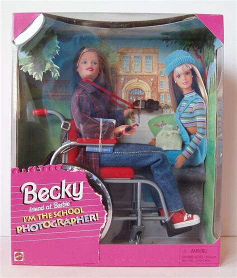 Becky Friend Of Barbie Im The School Photographer No 20202 From 1998