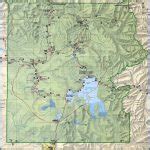 Yellowstone Hiking Map - ToursMaps.com