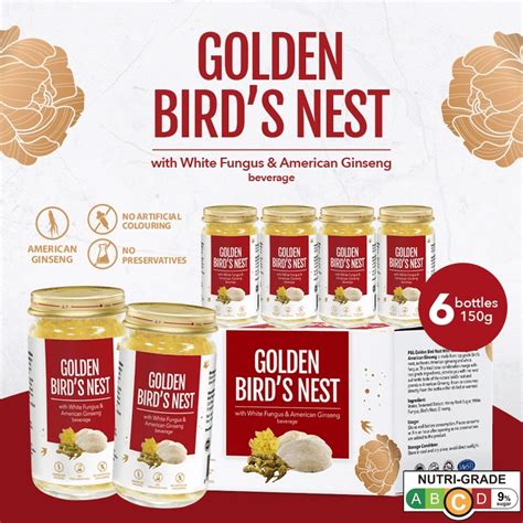 Time For Nourishment Golden Bird Nest With White Fungus American