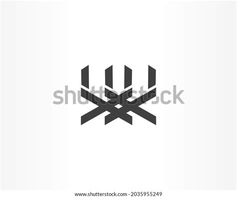 Black Lines Vector Brand Logo Design Stock Vector (Royalty Free ...