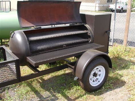 Model 120 Bbq Smoker On Trailer From Mandr Trailers In Jacksonville Fl 32210