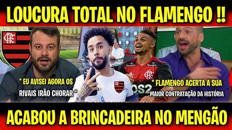 ACABOU A BRINCADEIRA FLAMENGO VAI FAZER OS RIVAIS CHORAREM