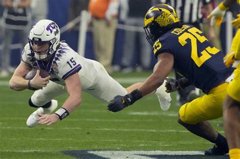 Tcu Beats Michigan In Wild Cfp Semifinal