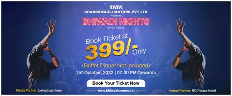 Events In Bhiwadi Bhiwadi Nights By RC Palace Bhiwadi Connect