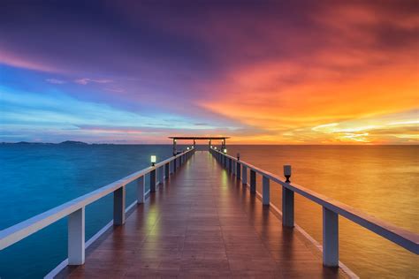 Wooden Pier Wallpaper Download Hd Wallpaper Dp