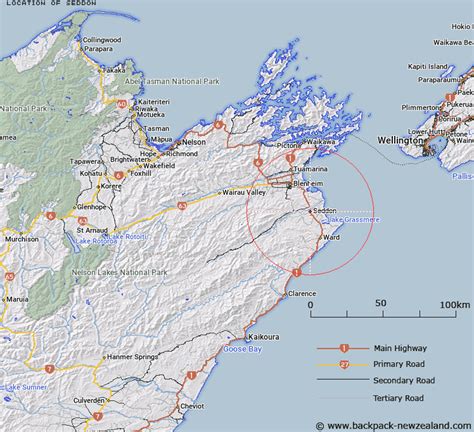 Where is Seddon? Map - New Zealand Maps