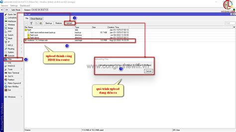 Hướng dẫn Upgrade và Downgrade Router OS Mikrotik 2022