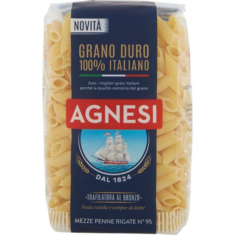 Penne Mezze Rigate N 95 AGNESI 500 G Coop Shop