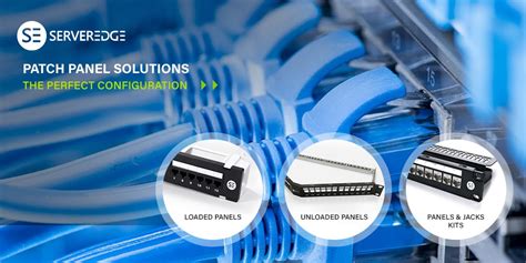 serveredge  linkedin patch panels   effective  flexible