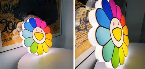 Светильник разноцветный подсолнух Takashi Murakami 1 по цене 30 700 руб ...