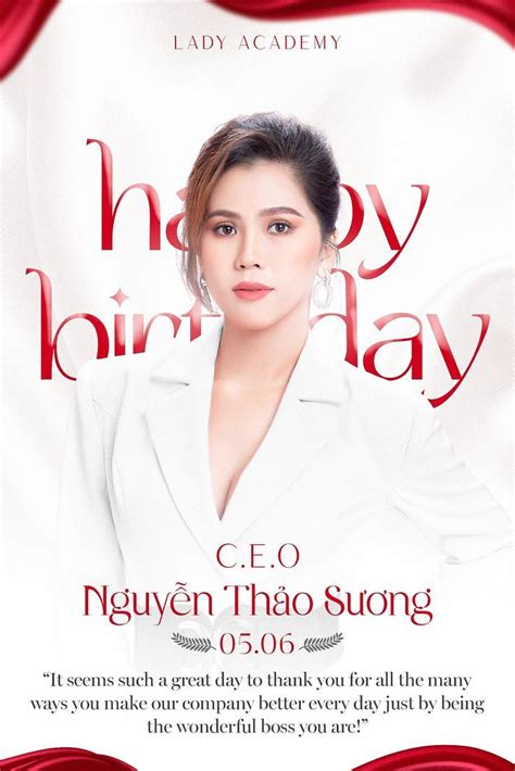 Happy Birthday Poster In