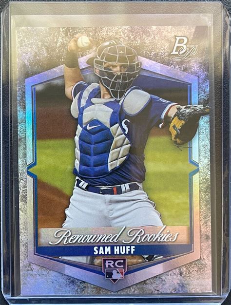 2021 Bowman Platinum Renowned Rookies Sam Huff EBay