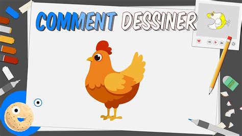 Comment Dessiner Un Poulet Oiseaux Color S Youtube