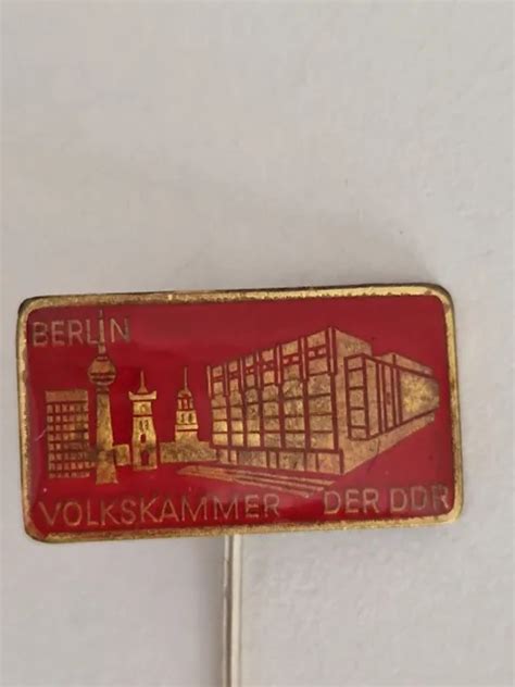 SELTENES DDR ABZEICHEN VOLKSKAMMER Der DDR Im Palast Der Republik