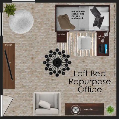 Office And Bedroom Combination (Layout Ideas) - Designing Idea