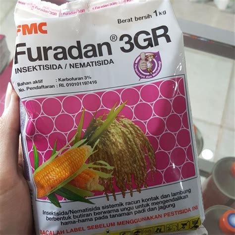 Jual Insektisida Nematisida Furadan Gr Kg Kemasan Original Pabrik