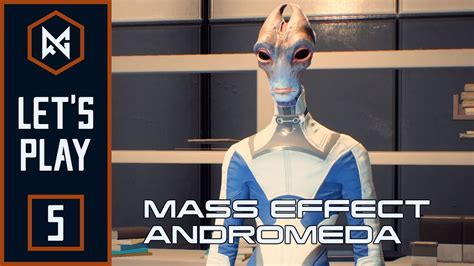 The First Murder Ep 5 Mass Effect Andromeda Blind Lets Play Youtube