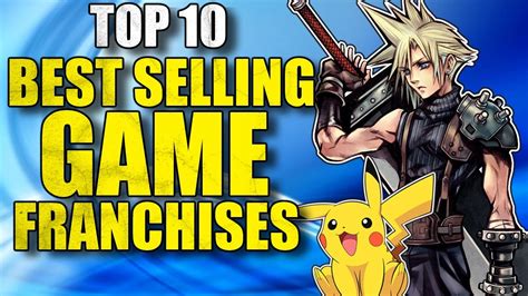 Top 10 Best Selling Video Game Franchises Youtube