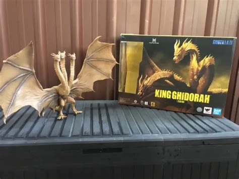 Rare Bandai Sh Monsterarts King Ghidorah Godzilla King Of The