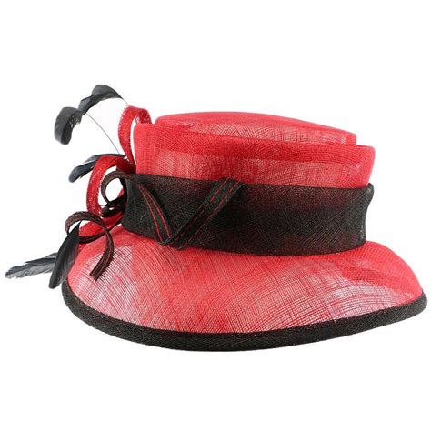 Chapeau Mariage Rouge Et Noir Achat Mariage