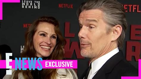 Julia Roberts And Ethan Hawke Talk New Movie E News Youtube