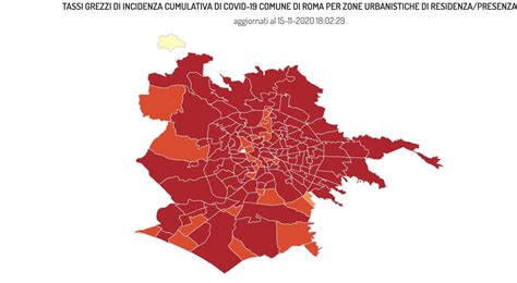 Coronavirus Roma I Dati E La Mappa Aggiornata Dei Contagi Per Quartiere