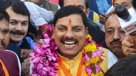 mohan yadav mp cm designate announces swearing  ceremony  dec