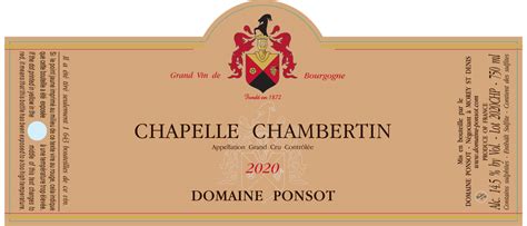 Domaine Ponsot Burgundy Wine Collection