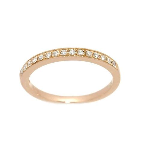 Ponte Vecchio Kt Pink Gold Ring Ct Diamonds Catawiki