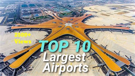 Comparison Top 10 Largest Airport In The World Youtube