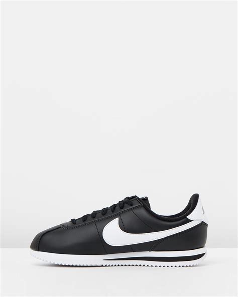 Nike Cortez Basic Leather Black & White - 95Gallery.com