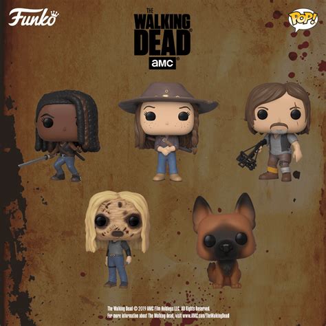 All the Funko POP The Walking Dead figures