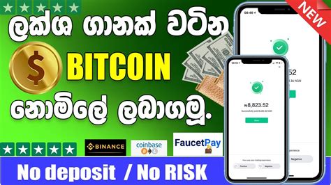 Make Money Online Sinhala ලක්ශ ගානක් වටින Btc නොමිලේ ලබාගන්න Earn