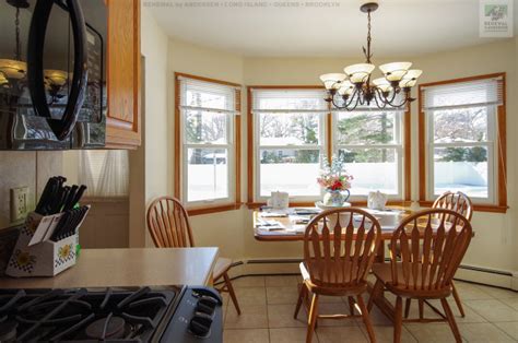 New White Windows In Pretty Dinette Renewal By Andersen Long Island