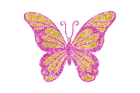 Glitter Butterfly Clipart PNG, Butterfly PNG 15688867 PNG